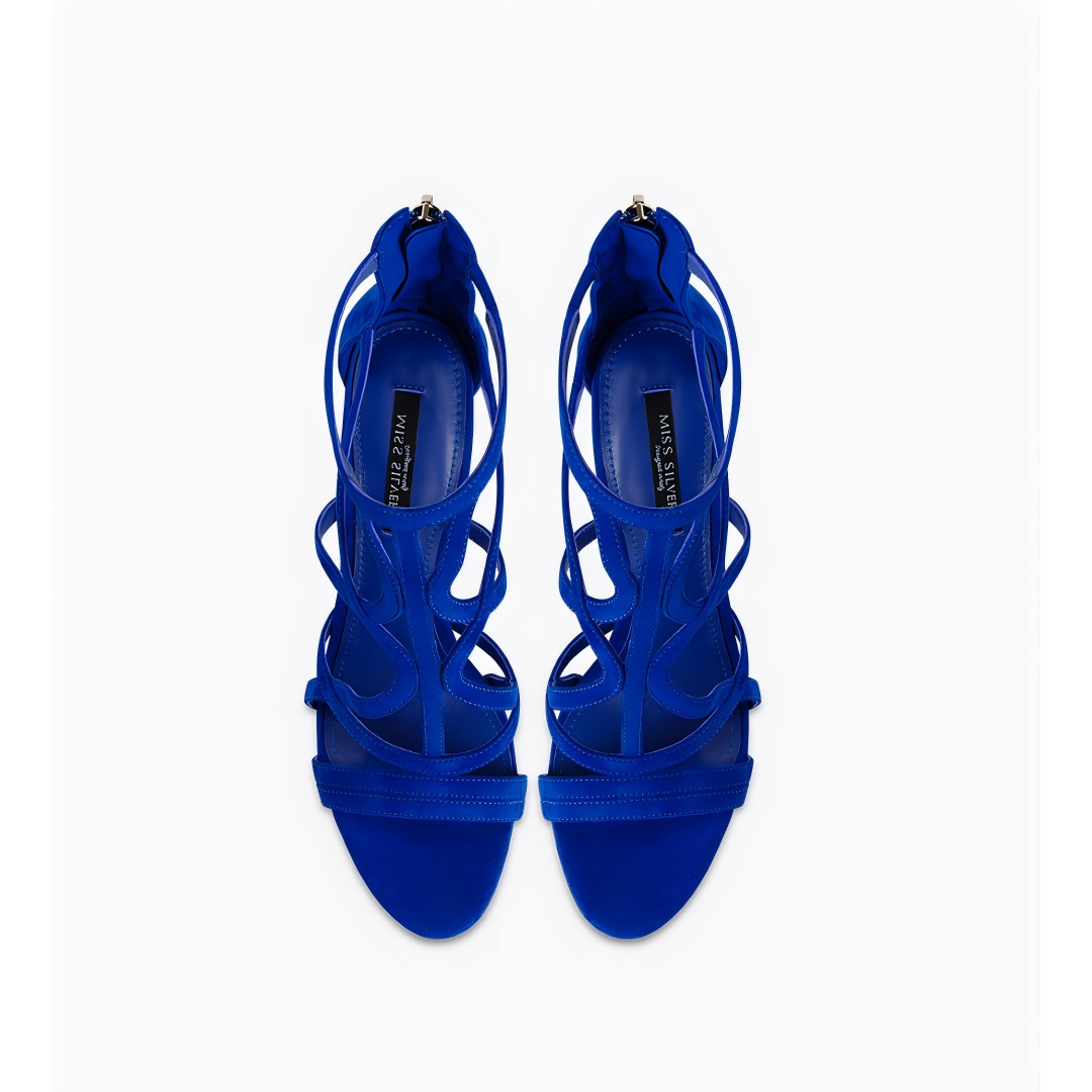 Caged Gladiator Stiletto Sandals