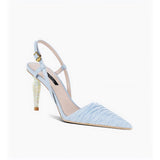 Pointed Toe Slingback Heels