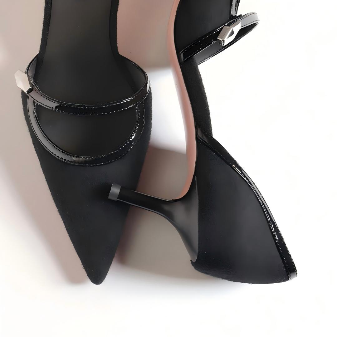 cashmere D'Orsay Mary Jane pumps