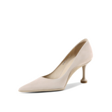 Nude Pointed Toe Stilettos