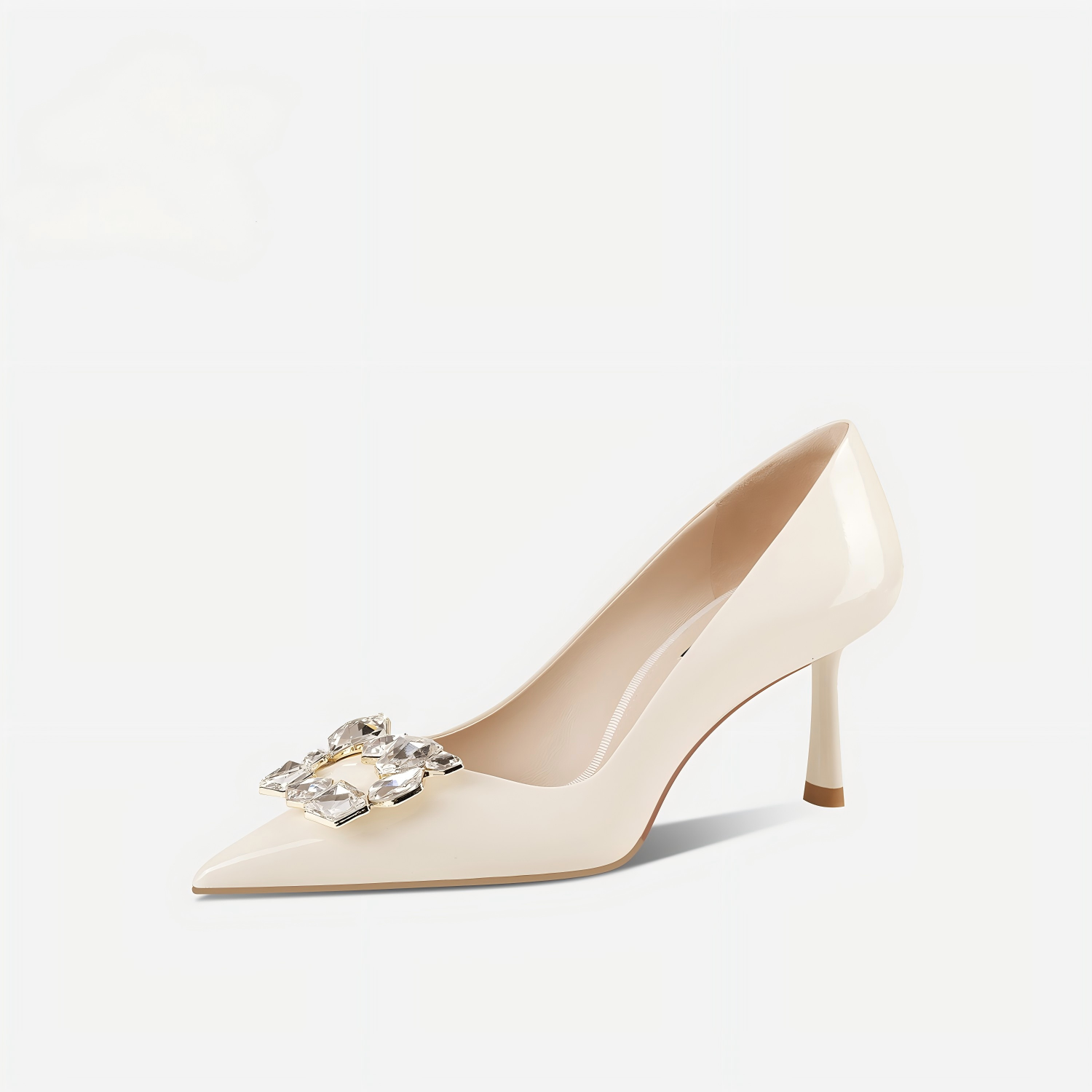 Classic Patent Leather Low Heel Pumps | Comfortable & Stylish