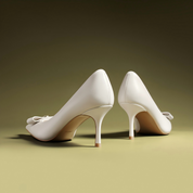 Off-White Pointed-Toe Stiletto Pumps