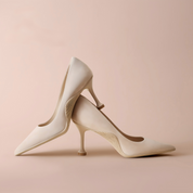 Nude Pointed Toe Stilettos