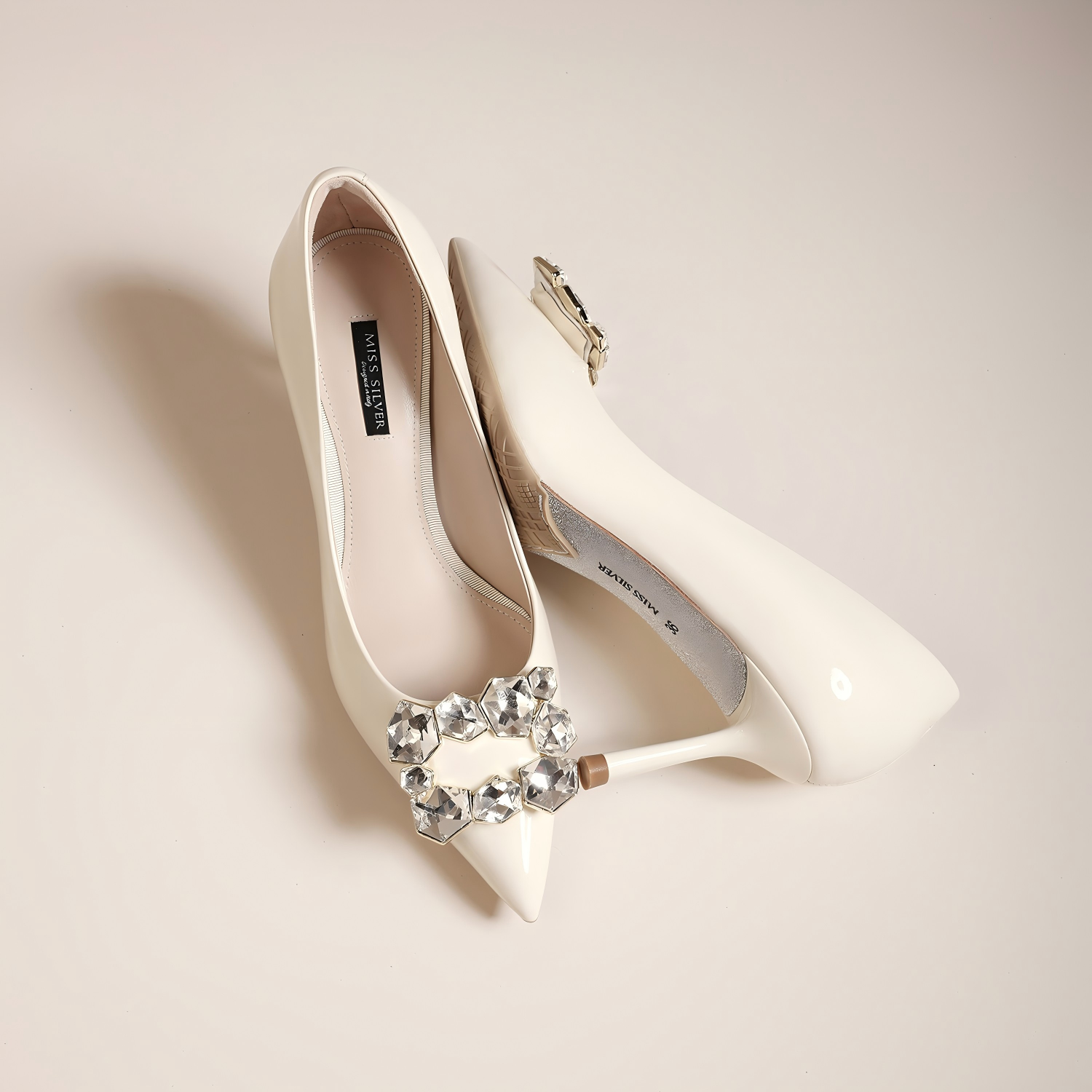 Classic Patent Leather Low Heel Pumps | Comfortable & Stylish