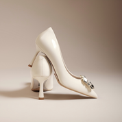 Classic Patent Leather Low Heel Pumps | Comfortable & Stylish